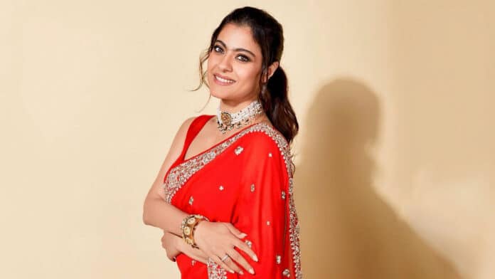 Kajol’s new year draping style screams regal